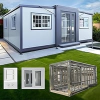 Foldable container house